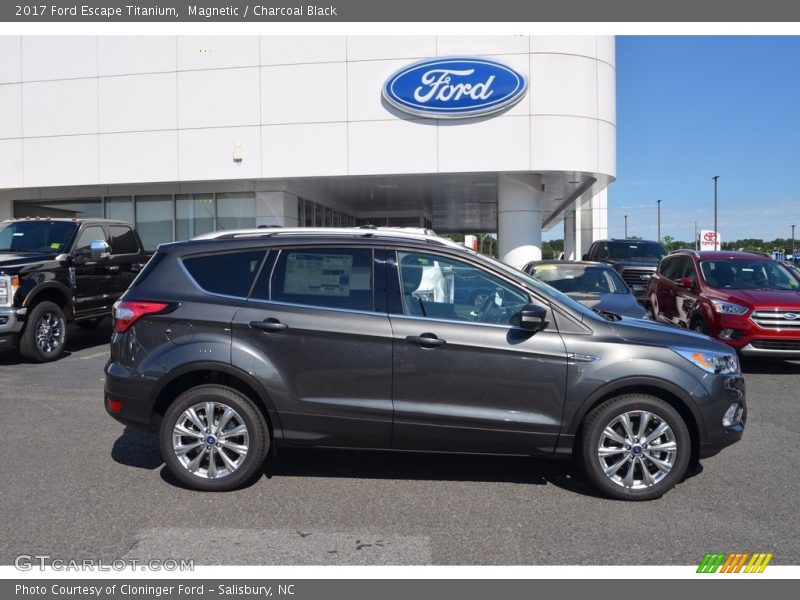 Magnetic / Charcoal Black 2017 Ford Escape Titanium