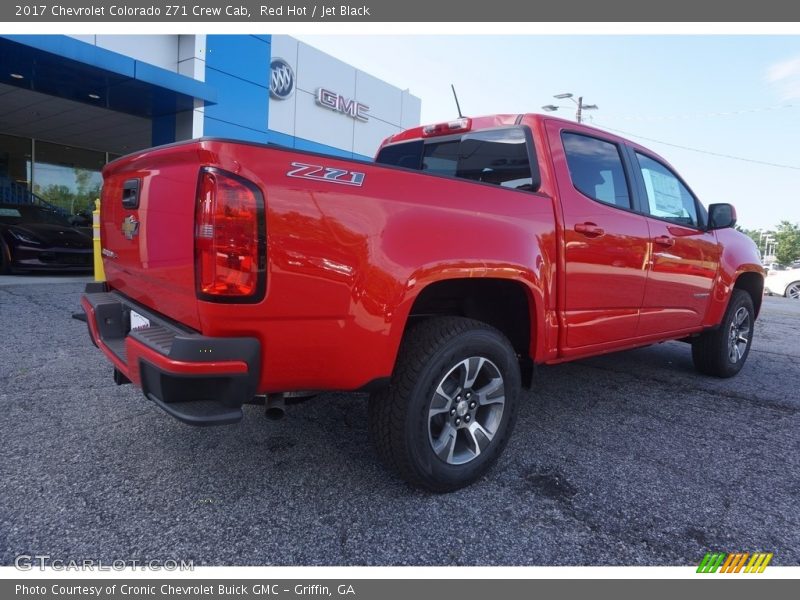 Red Hot / Jet Black 2017 Chevrolet Colorado Z71 Crew Cab