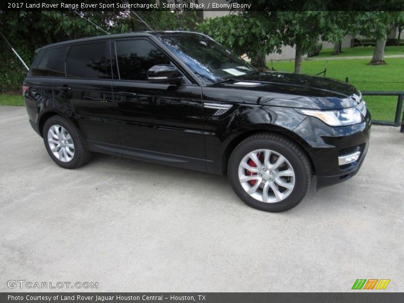 Santorini Black / Ebony/Ebony 2017 Land Rover Range Rover Sport Supercharged