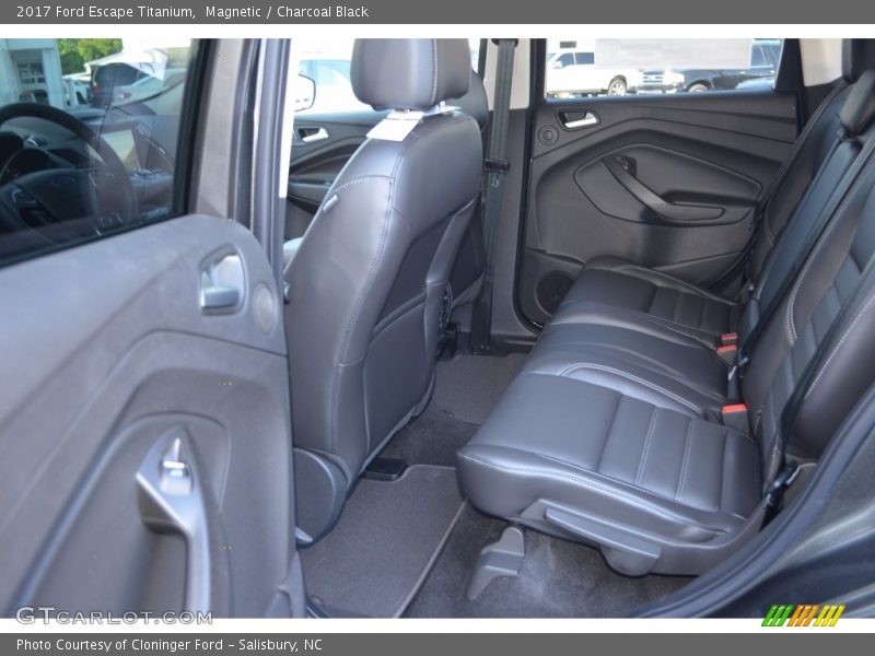 Magnetic / Charcoal Black 2017 Ford Escape Titanium