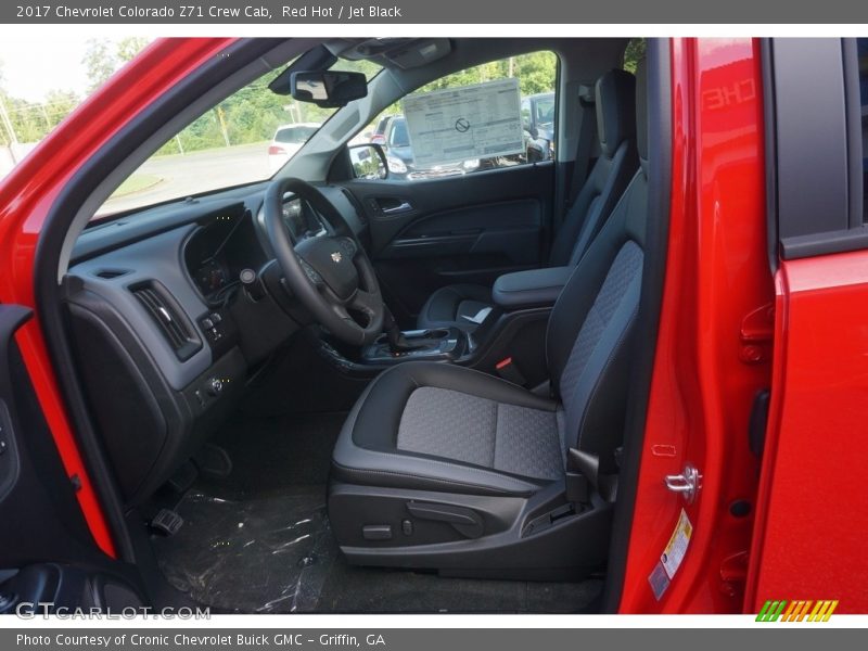 Red Hot / Jet Black 2017 Chevrolet Colorado Z71 Crew Cab