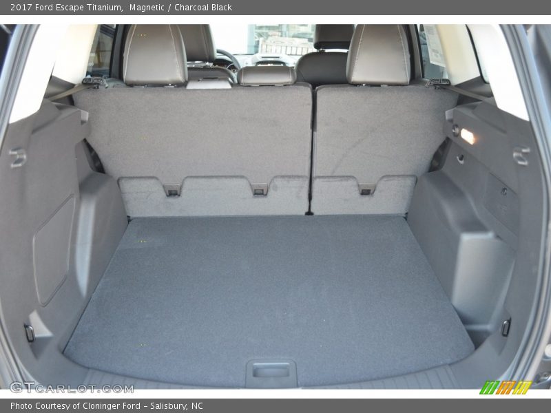 Magnetic / Charcoal Black 2017 Ford Escape Titanium