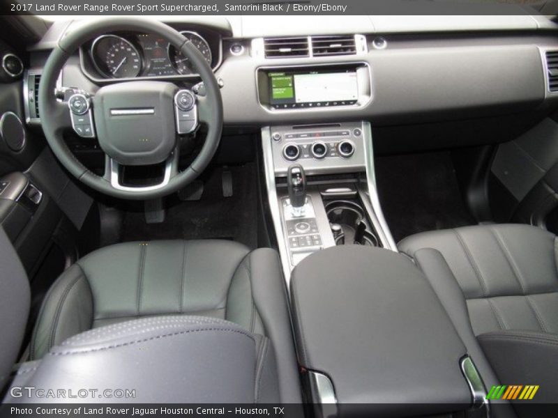 Santorini Black / Ebony/Ebony 2017 Land Rover Range Rover Sport Supercharged