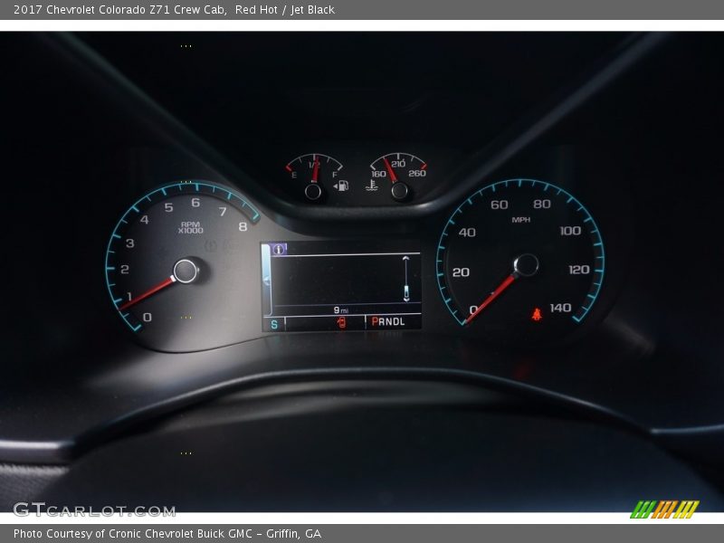  2017 Colorado Z71 Crew Cab Z71 Crew Cab Gauges