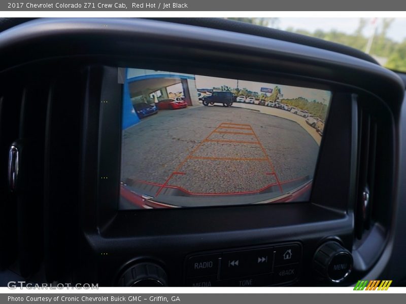 Red Hot / Jet Black 2017 Chevrolet Colorado Z71 Crew Cab
