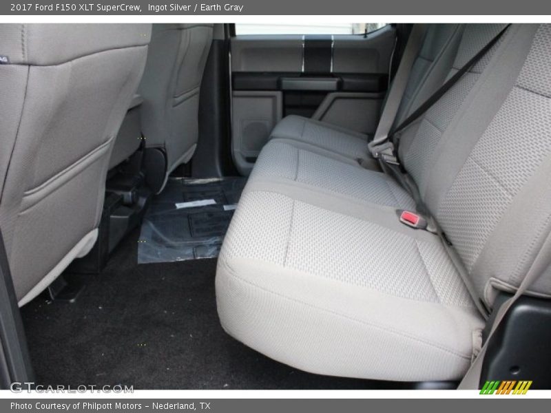Ingot Silver / Earth Gray 2017 Ford F150 XLT SuperCrew