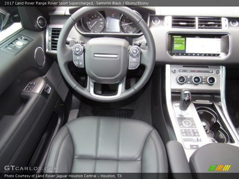 Santorini Black / Ebony/Ebony 2017 Land Rover Range Rover Sport Supercharged