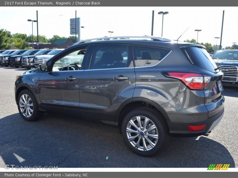 Magnetic / Charcoal Black 2017 Ford Escape Titanium