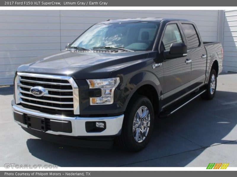 Lithium Gray / Earth Gray 2017 Ford F150 XLT SuperCrew