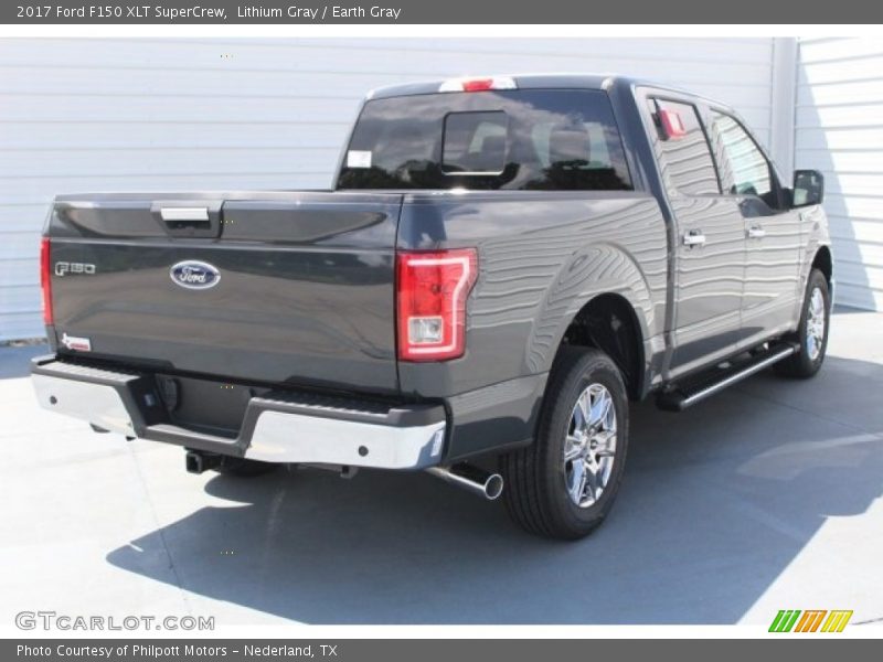 Lithium Gray / Earth Gray 2017 Ford F150 XLT SuperCrew