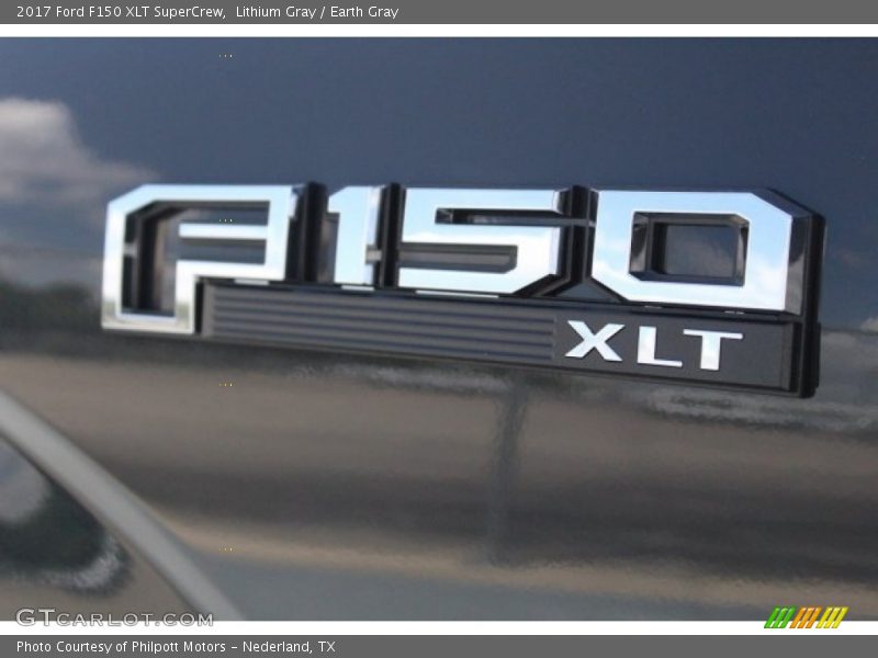 Lithium Gray / Earth Gray 2017 Ford F150 XLT SuperCrew