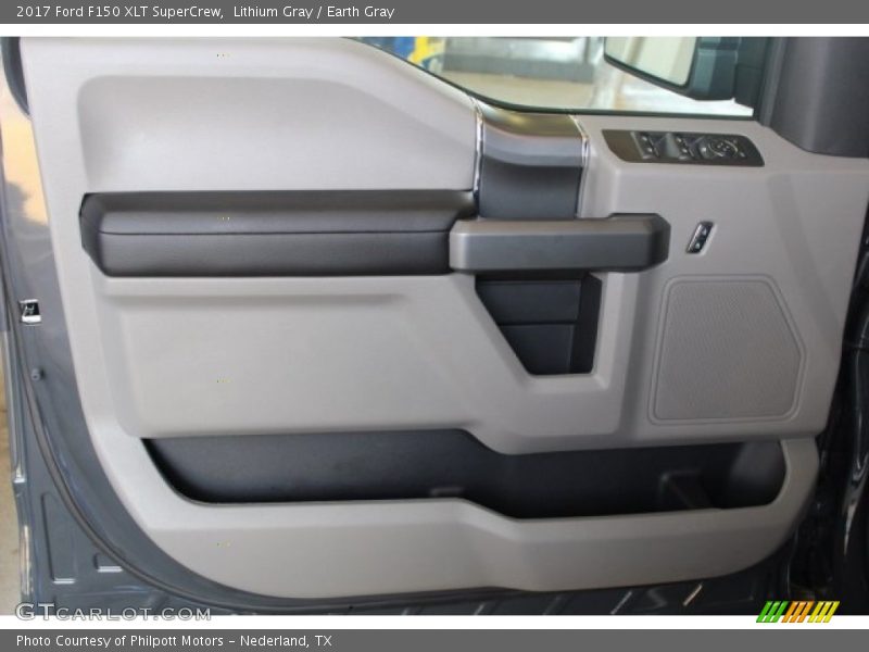 Lithium Gray / Earth Gray 2017 Ford F150 XLT SuperCrew
