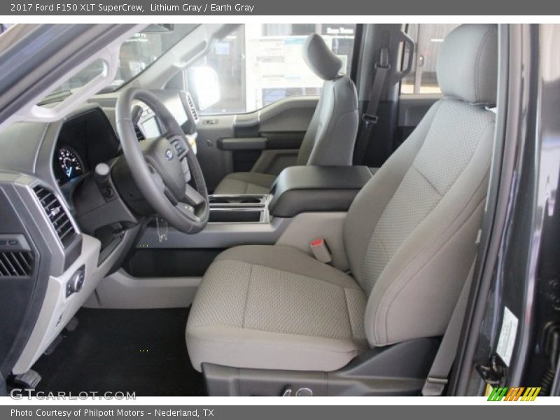 Lithium Gray / Earth Gray 2017 Ford F150 XLT SuperCrew