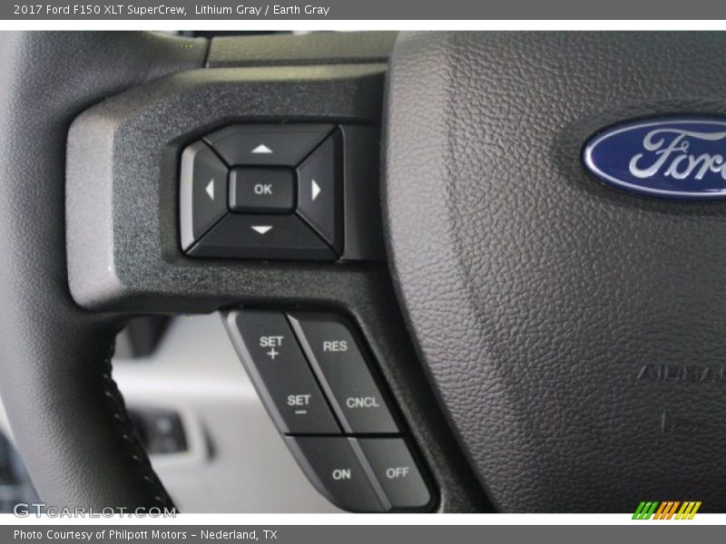 Lithium Gray / Earth Gray 2017 Ford F150 XLT SuperCrew