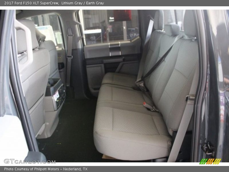 Lithium Gray / Earth Gray 2017 Ford F150 XLT SuperCrew