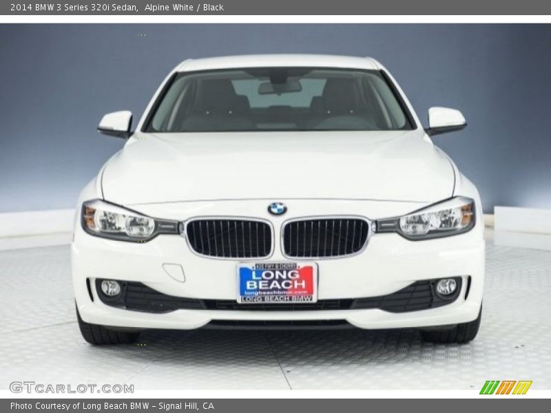 Alpine White / Black 2014 BMW 3 Series 320i Sedan