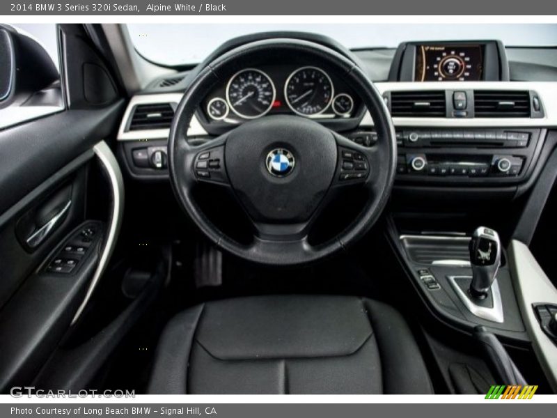 Alpine White / Black 2014 BMW 3 Series 320i Sedan