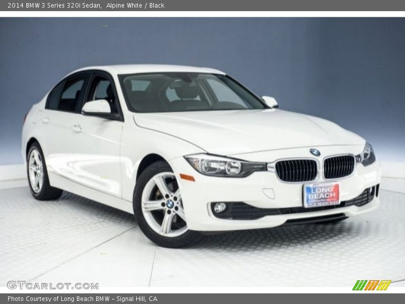 Alpine White / Black 2014 BMW 3 Series 320i Sedan
