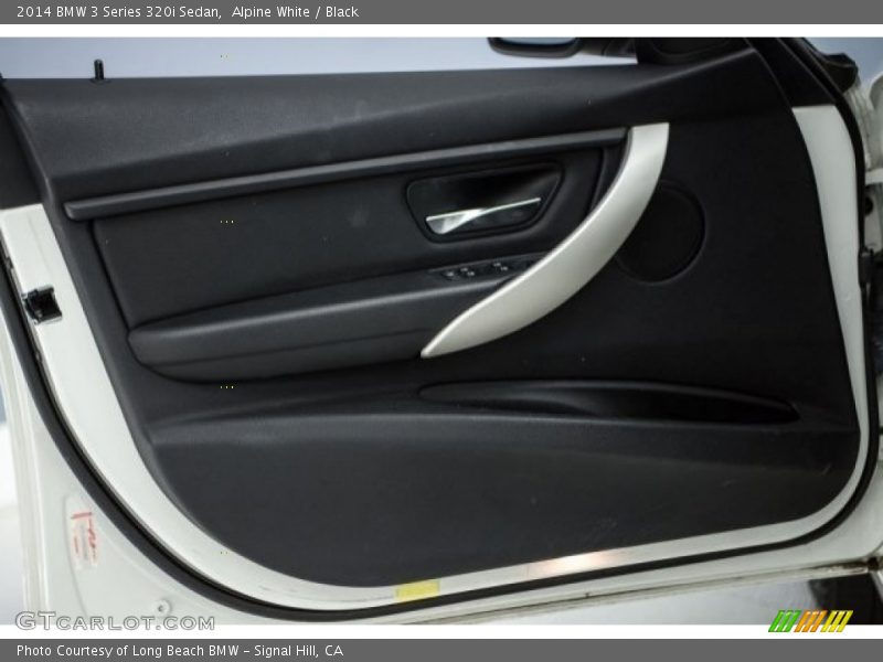 Alpine White / Black 2014 BMW 3 Series 320i Sedan