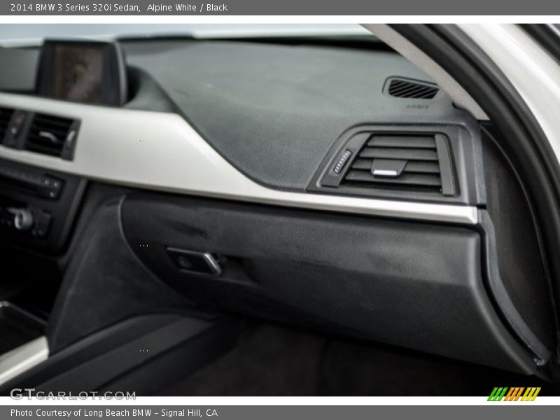 Alpine White / Black 2014 BMW 3 Series 320i Sedan