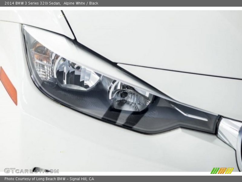 Alpine White / Black 2014 BMW 3 Series 320i Sedan