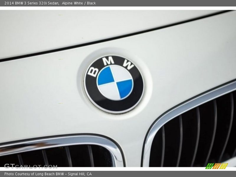 Alpine White / Black 2014 BMW 3 Series 320i Sedan