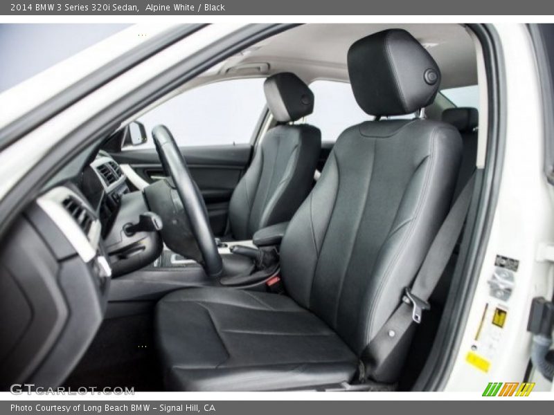 Alpine White / Black 2014 BMW 3 Series 320i Sedan