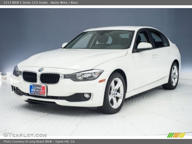 Alpine White / Black 2014 BMW 3 Series 320i Sedan