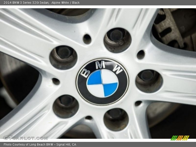 Alpine White / Black 2014 BMW 3 Series 320i Sedan