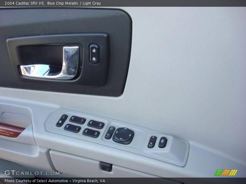 Blue Chip Metallic / Light Gray 2004 Cadillac SRX V6