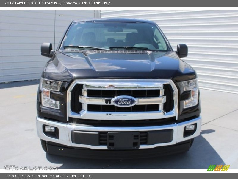 Shadow Black / Earth Gray 2017 Ford F150 XLT SuperCrew