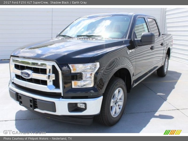 Shadow Black / Earth Gray 2017 Ford F150 XLT SuperCrew