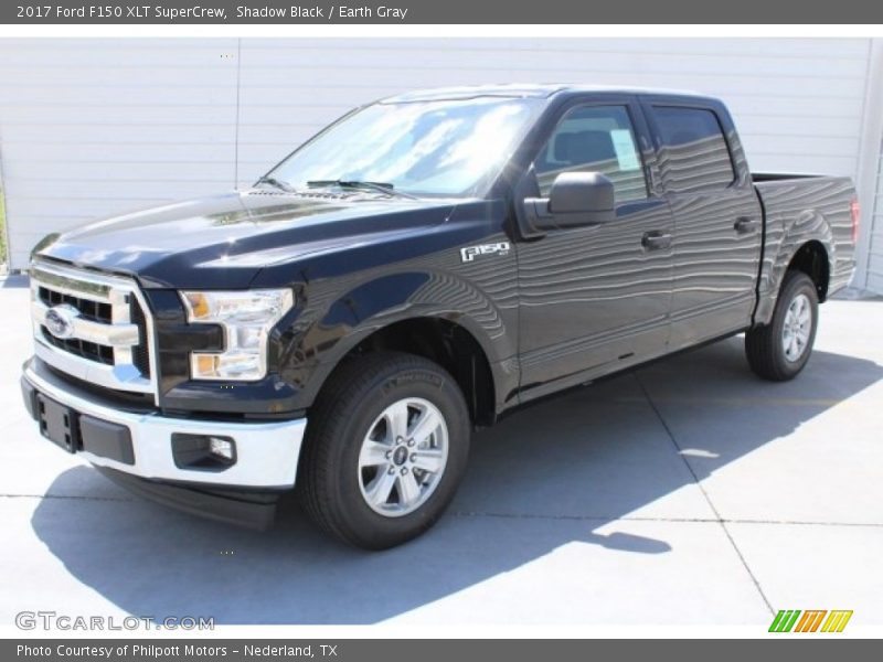 Shadow Black / Earth Gray 2017 Ford F150 XLT SuperCrew