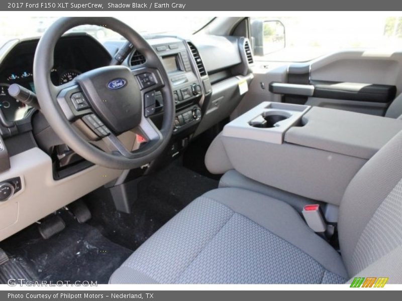 Shadow Black / Earth Gray 2017 Ford F150 XLT SuperCrew