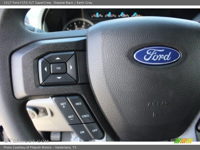 Shadow Black / Earth Gray 2017 Ford F150 XLT SuperCrew