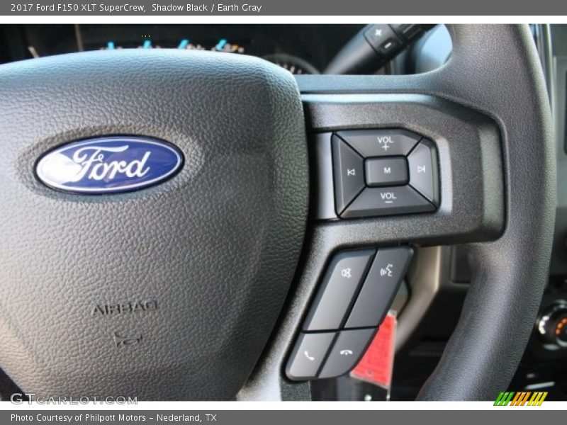 Shadow Black / Earth Gray 2017 Ford F150 XLT SuperCrew