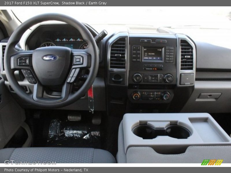 Shadow Black / Earth Gray 2017 Ford F150 XLT SuperCrew