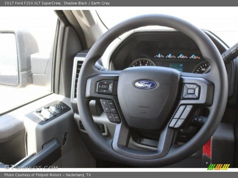 Shadow Black / Earth Gray 2017 Ford F150 XLT SuperCrew