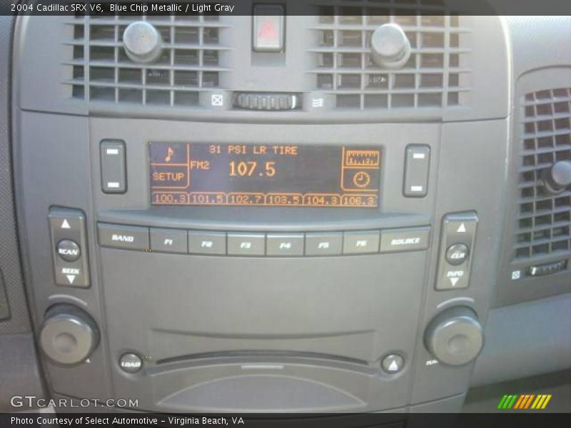 Blue Chip Metallic / Light Gray 2004 Cadillac SRX V6