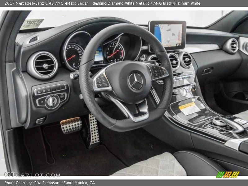 Dashboard of 2017 C 43 AMG 4Matic Sedan