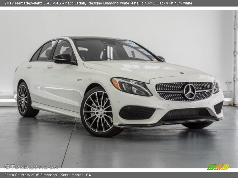 Front 3/4 View of 2017 C 43 AMG 4Matic Sedan