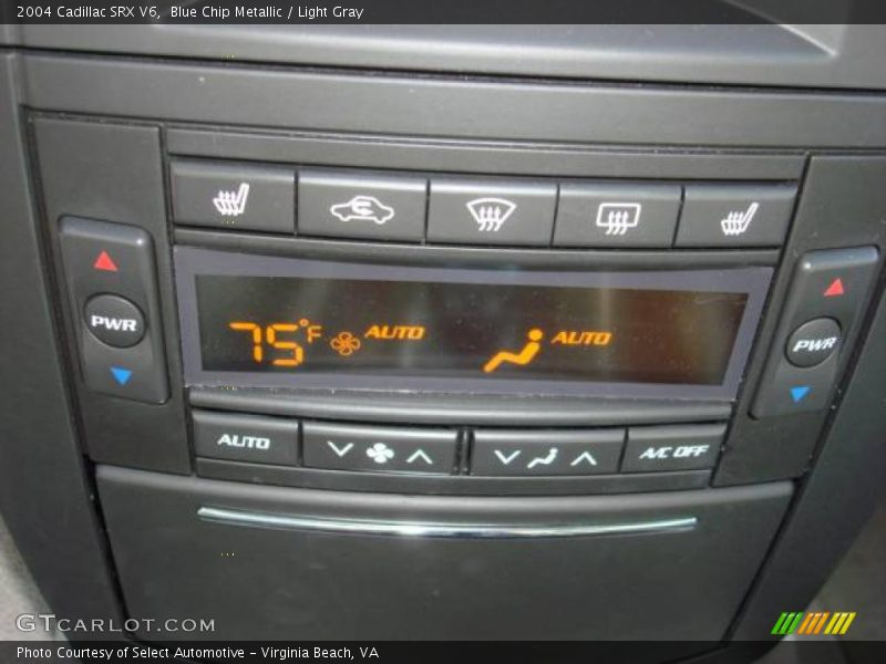Blue Chip Metallic / Light Gray 2004 Cadillac SRX V6