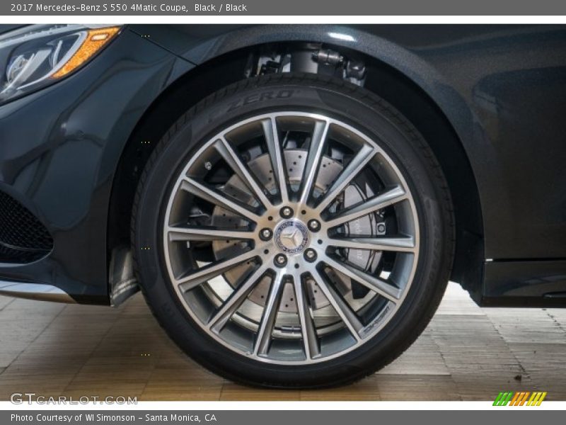 Black / Black 2017 Mercedes-Benz S 550 4Matic Coupe