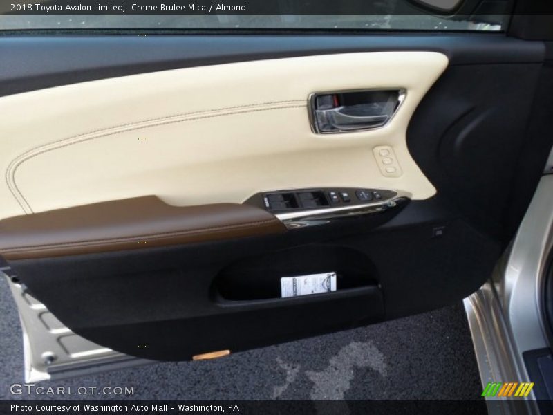 Creme Brulee Mica / Almond 2018 Toyota Avalon Limited