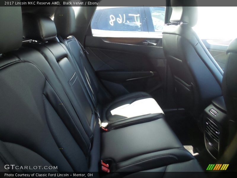 Black Velvet / Ebony 2017 Lincoln MKC Reserve AWD