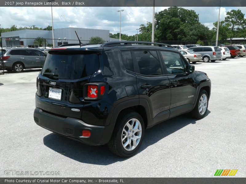 Black / Black 2017 Jeep Renegade Latitude