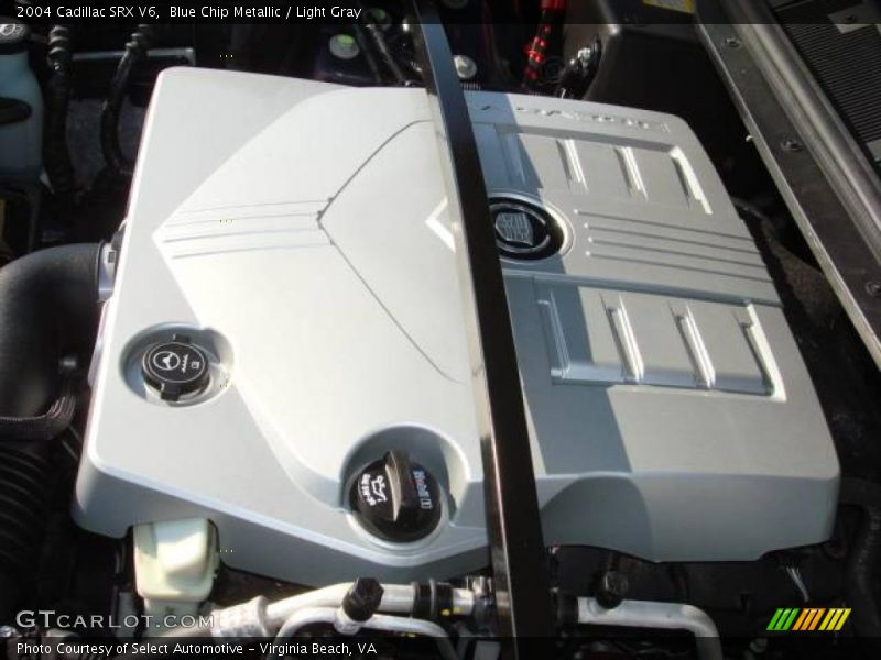 Blue Chip Metallic / Light Gray 2004 Cadillac SRX V6
