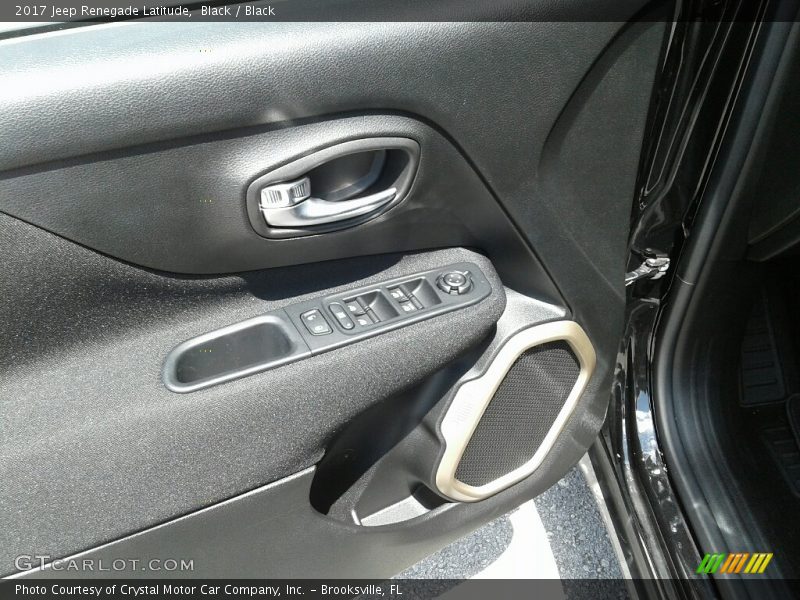 Black / Black 2017 Jeep Renegade Latitude