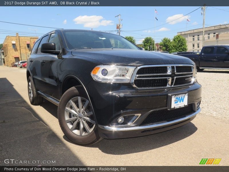 DB Black Crystal / Black 2017 Dodge Durango SXT AWD