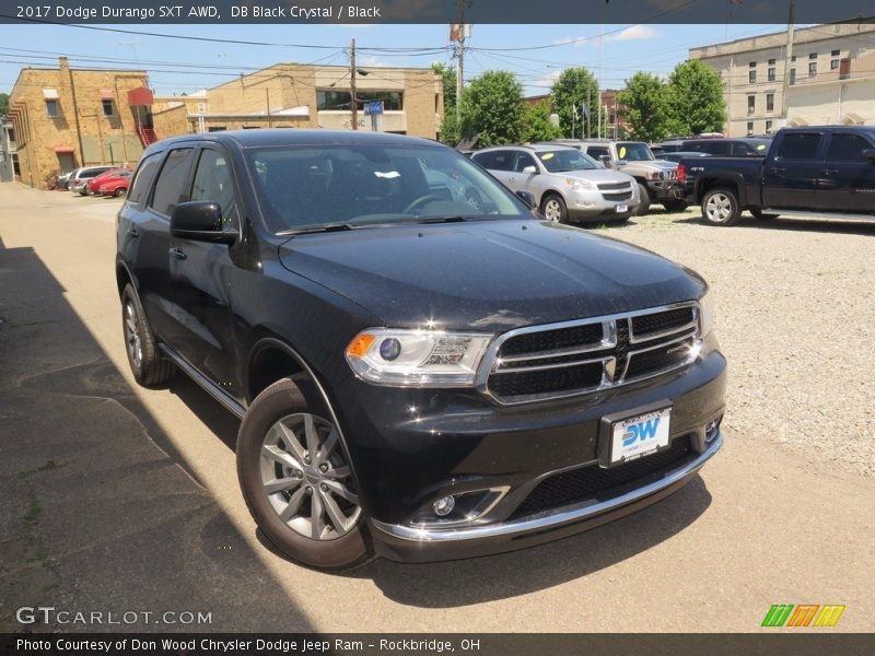 DB Black Crystal / Black 2017 Dodge Durango SXT AWD